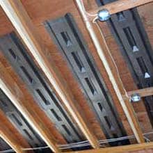 baffles provide ventilation in attic